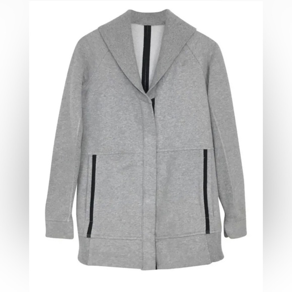 Lululemon Jackets & Blazers - Lululemon Yin To My Yang Cardi Gray Sweatshirt Jacket​​​​​​​